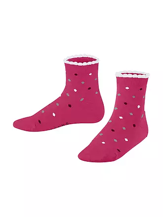 FALKE | Kinder Socken MULTIDOT fuchsia | 
